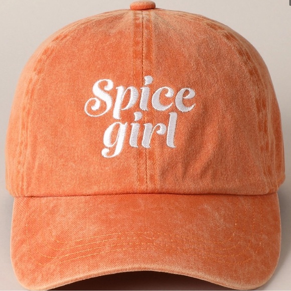 Accessories - Spice Girl embroidered baseball hat